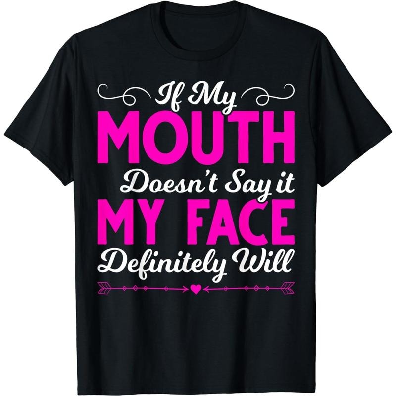 Cotton Short Sleeve If My Mouth May Not Say Doesn'T - Adult & Kids T-Shirts, Sweatshirts & Hoodies apparel design preview 1