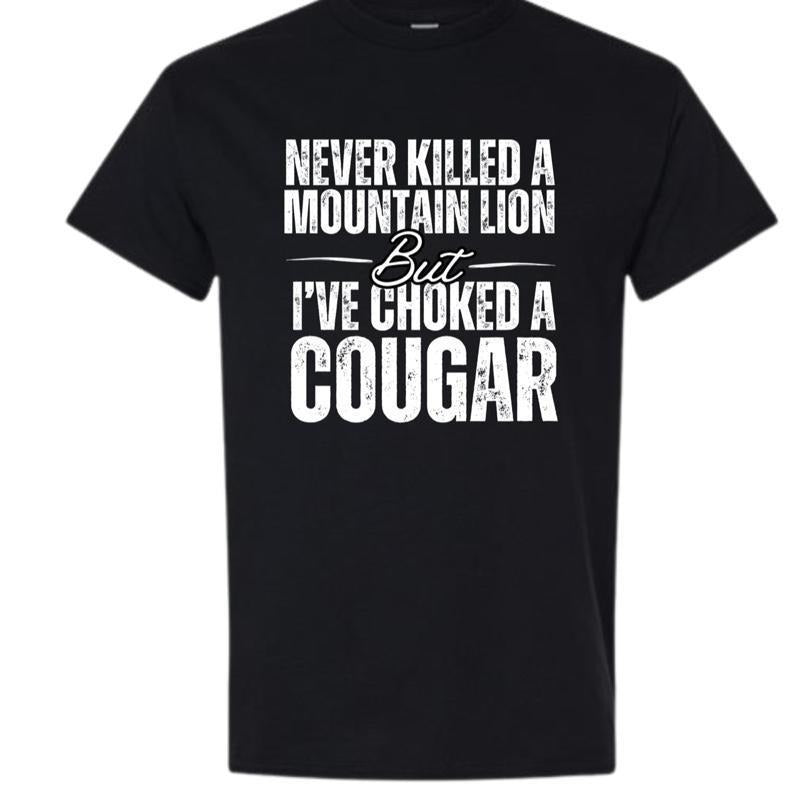 Cougar Gildan Soft Thecollarco Black White Top - Adult & Kids T-Shirts, Sweatshirts & Hoodies apparel design preview 1