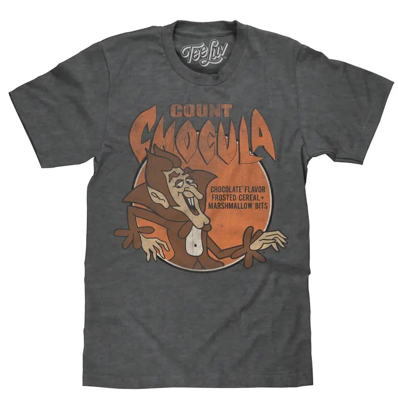 Count Chocula Gray - Adult & Kids T-Shirts, Sweatshirts & Hoodies apparel design preview 1