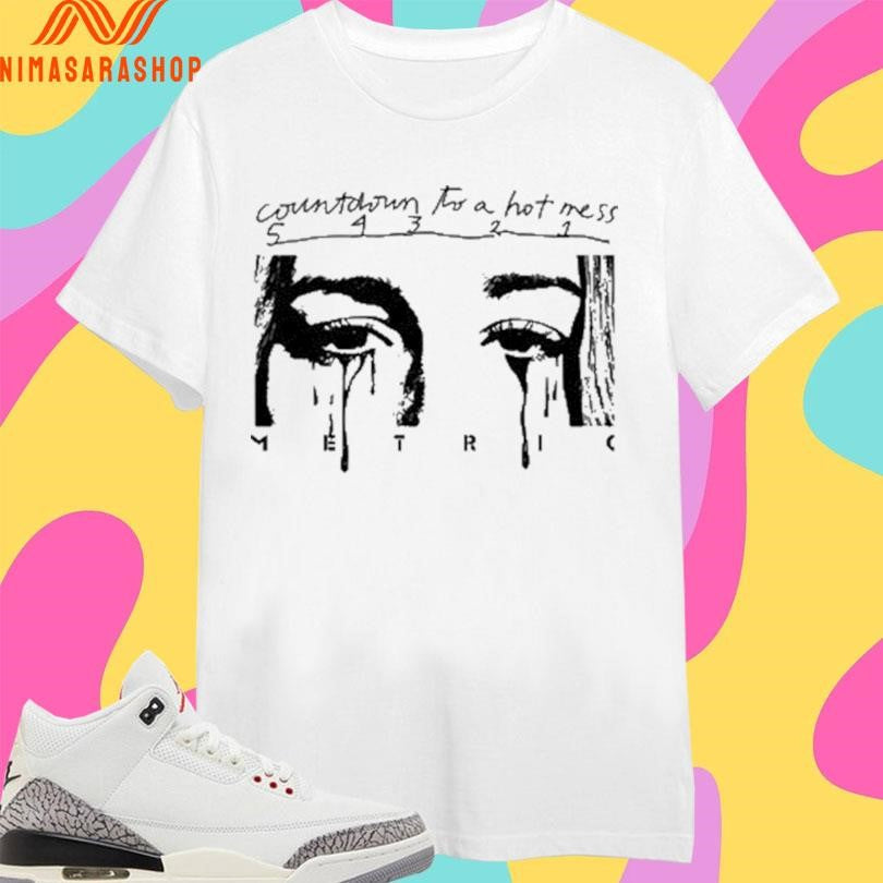 Countdown To A Hot Mess Metric Victim Of Luck - Adult & Kids T-Shirts, Sweatshirts & Hoodies apparel design preview 1