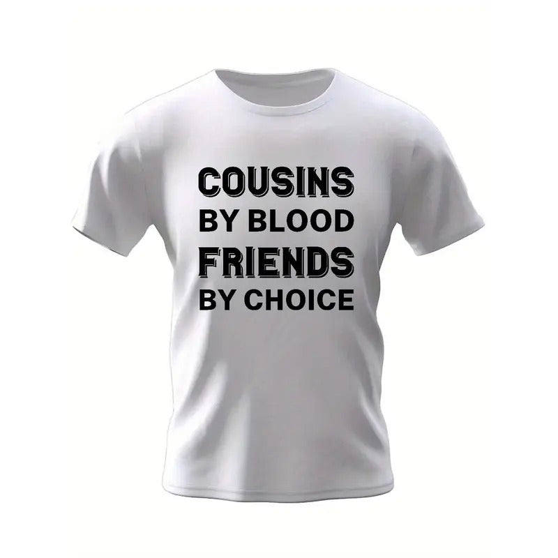 Cousins Friends Print Casual Short Sleeve Summer Made - Adult & Kids T-Shirts, Sweatshirts & Hoodies apparel design preview 1