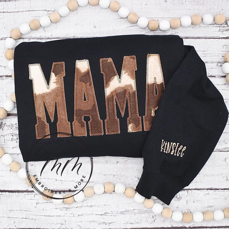 Cow Print Mama Western Comfortable Casual Fit - Adult & Kids T-Shirts, Sweatshirts & Hoodies apparel design preview 1