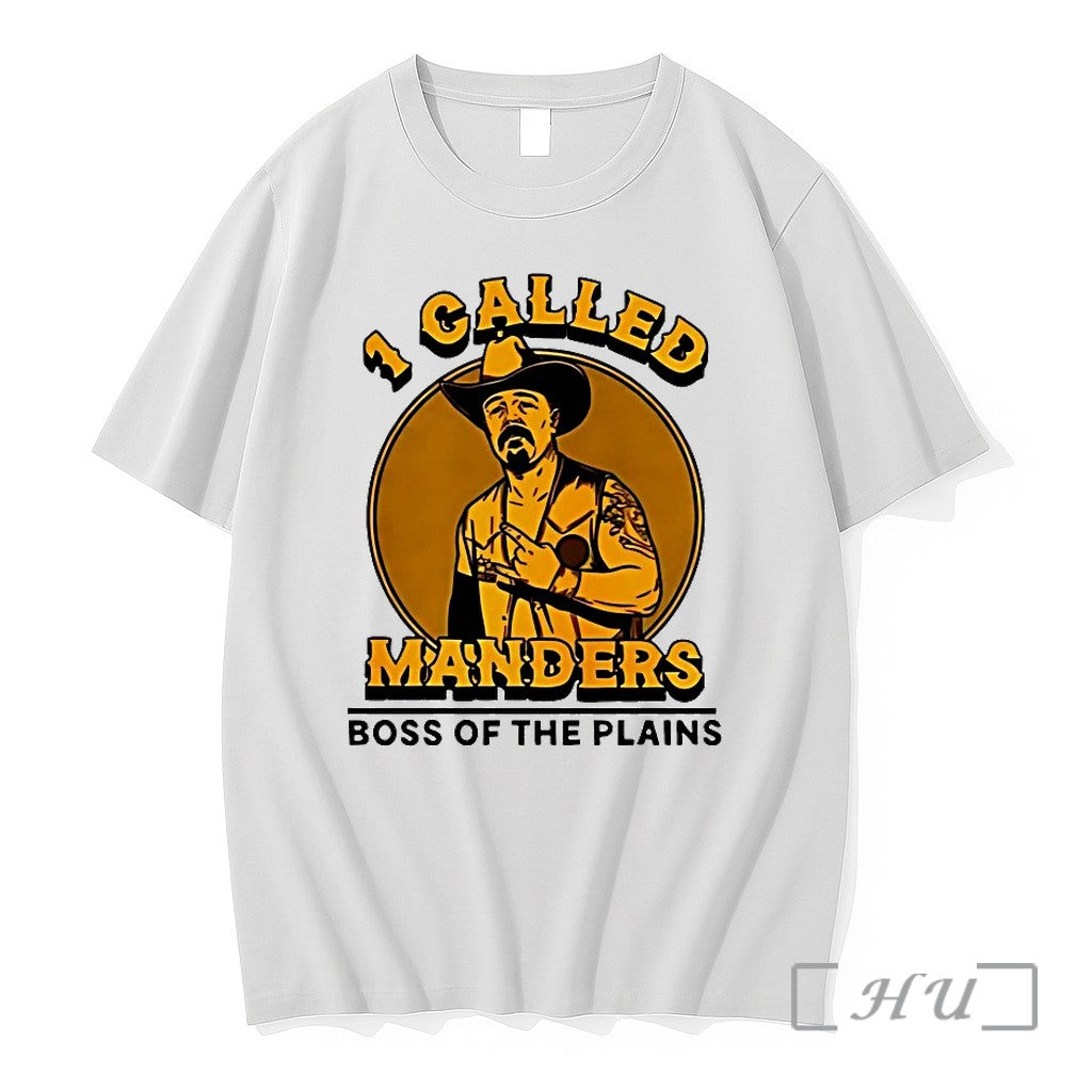 Cowboy 1 Called Manders Boss Of The Plains Sweater - Adult & Kids T-Shirts, Sweatshirts & Hoodies apparel design preview 1