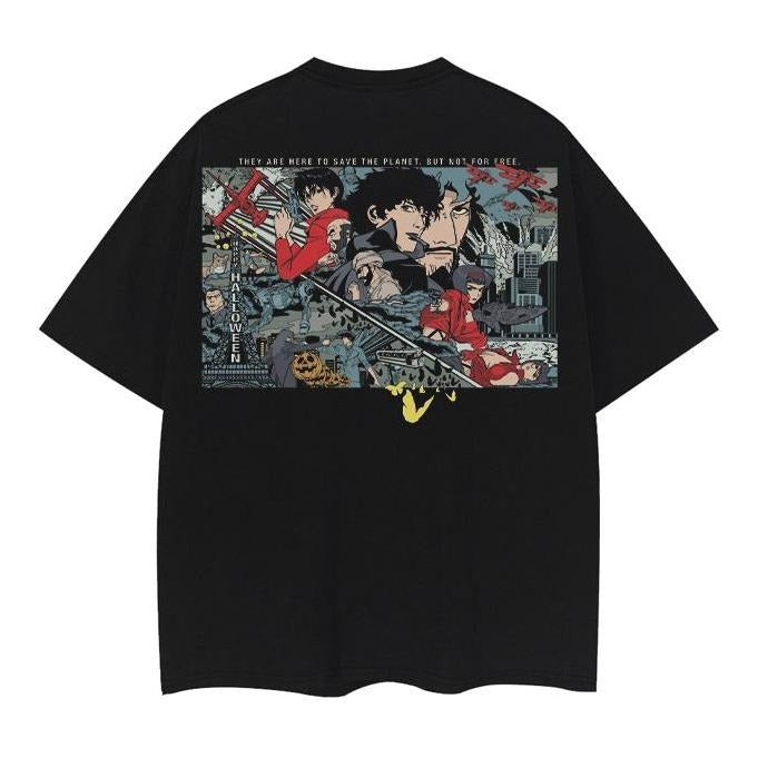 Cowboy Bebop "Spike" Heavyweight Vintage 100% Cotton - Adult & Kids T-Shirts, Sweatshirts & Hoodies apparel design preview 1