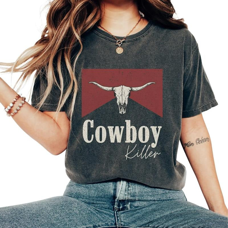 Cowboy Killers Rodeo Western - Adult & Kids T-Shirts, Sweatshirts & Hoodies apparel design preview 1