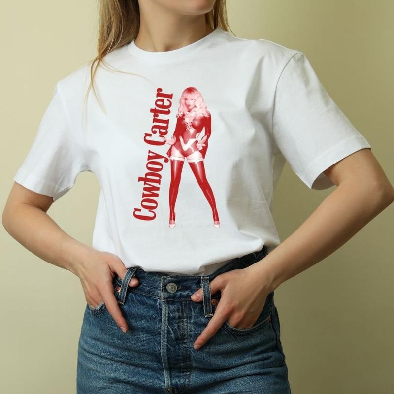 Cowboy Beyoncé Carter Princess Pop Comfort Cotton - Adult & Kids T-Shirts, Sweatshirts & Hoodies apparel design preview 1