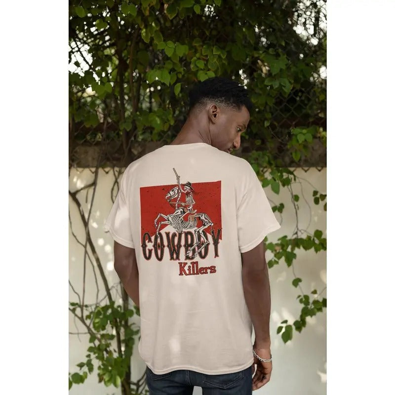 Cowboy Marlb0r0 Killer Rodeo 90s Vintage 2000s - Adult & Kids T-Shirts, Sweatshirts & Hoodies apparel design preview 1