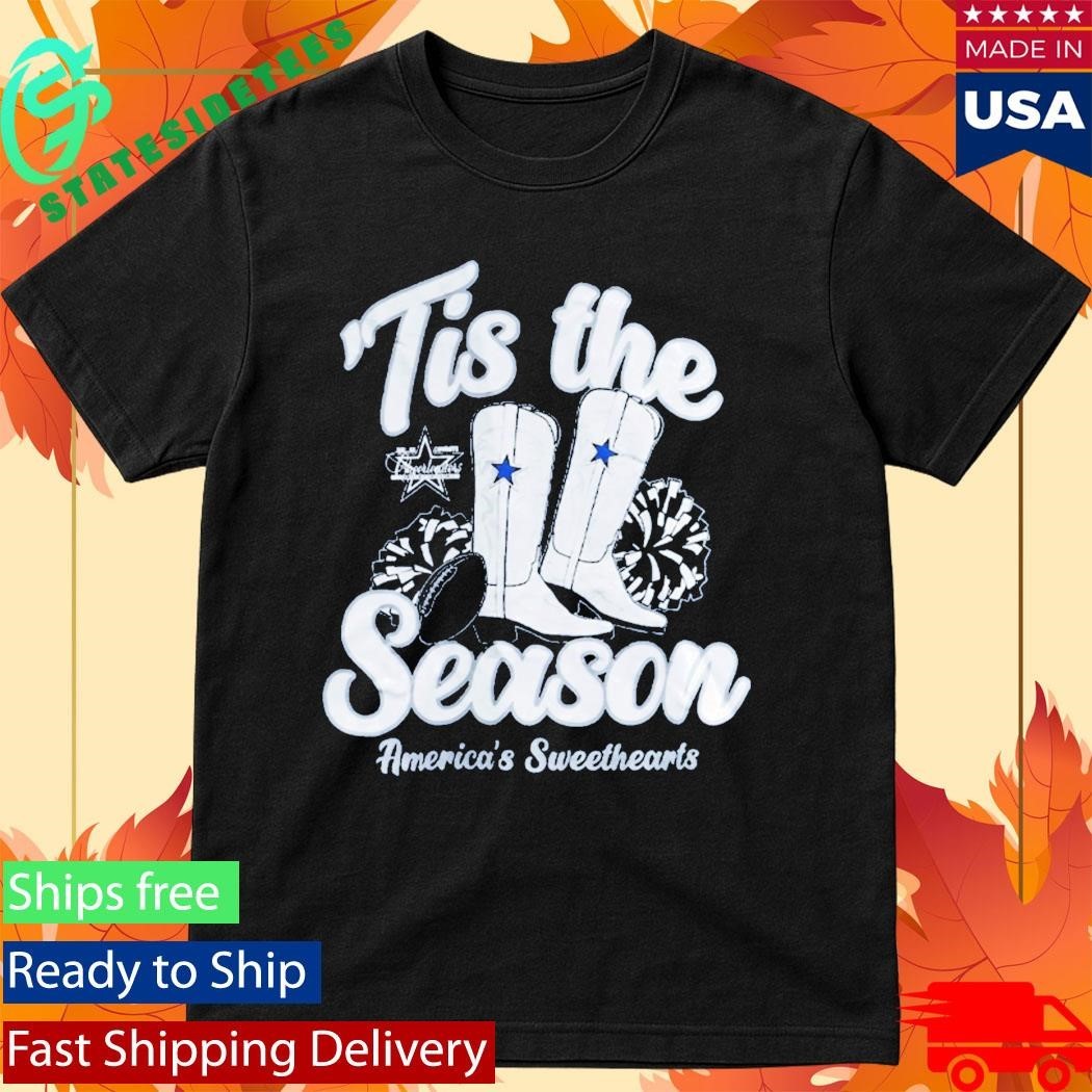 Cowboys Tis The Season America's Sweethearts - Adult & Kids T-Shirts, Sweatshirts & Hoodies apparel design preview 1