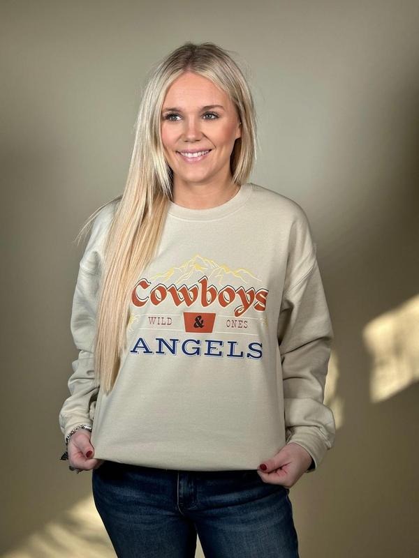 Cowboys Angels - Adult & Kids T-Shirts, Sweatshirts & Hoodies apparel design preview 1