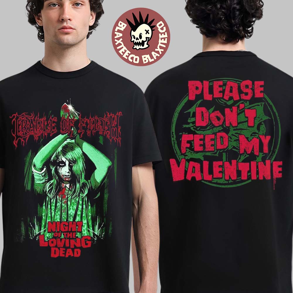 Cradle Of Filth Night The Loving Dead Please Don't - Adult & Kids T-Shirts, Sweatshirts & Hoodies apparel design preview 1