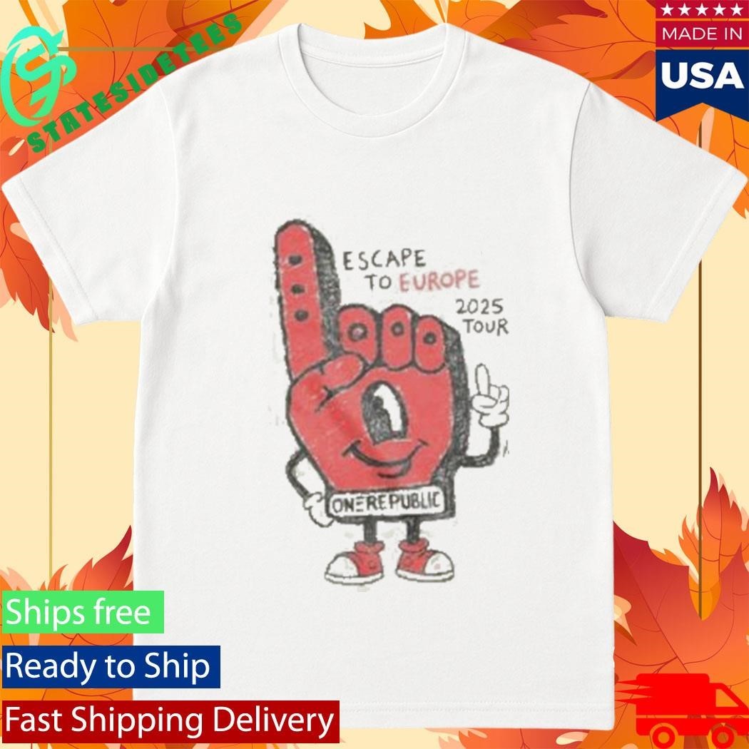 Cream Foam Finger Tour - Adult & Kids T-Shirts, Sweatshirts & Hoodies apparel design preview 1