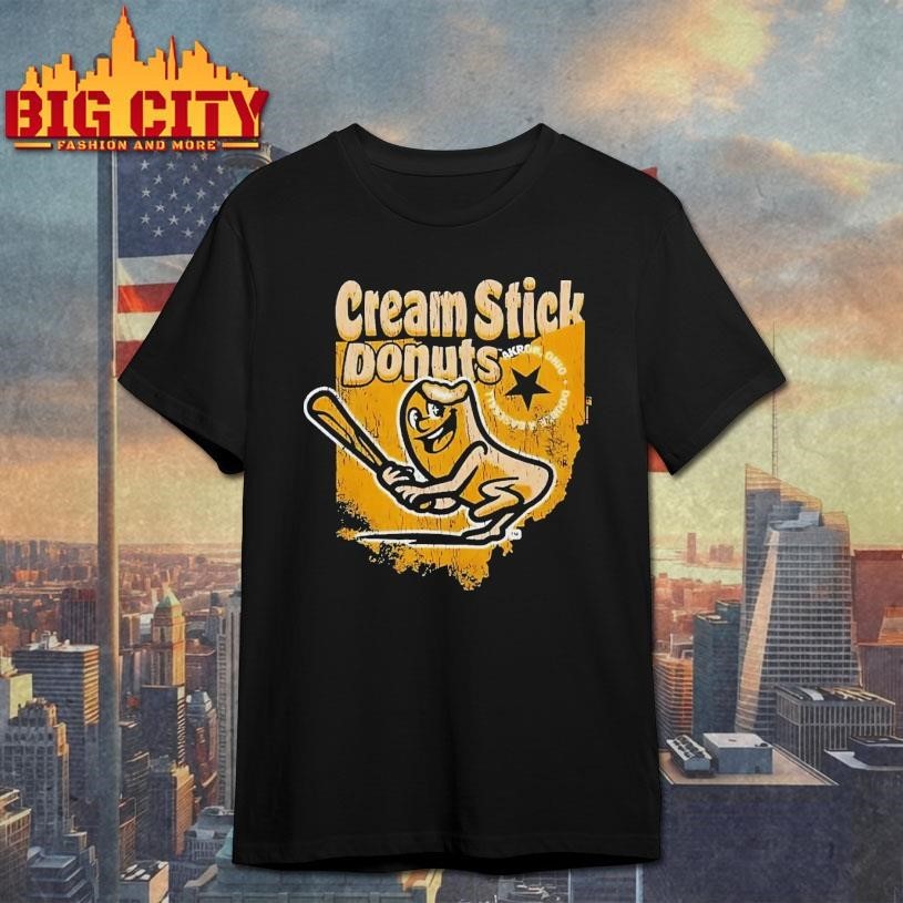 Cream Stick Donuts Ohio - Adult & Kids T-Shirts, Sweatshirts & Hoodies apparel design preview 1