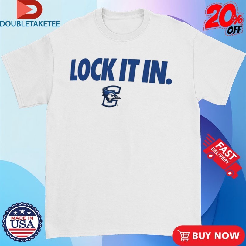 Creighton Bluejays Lock It In - Adult & Kids T-Shirts, Sweatshirts & Hoodies apparel design preview 1