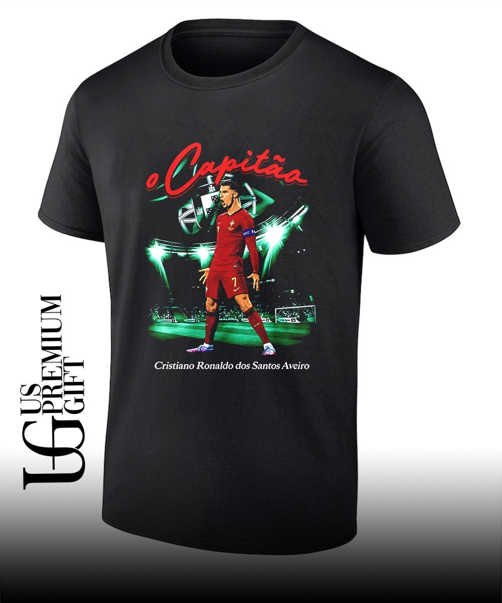 Cristiano Ronaldo Portugal National Team Capitão dos - Adult & Kids T-Shirts, Sweatshirts & Hoodies apparel design preview 1
