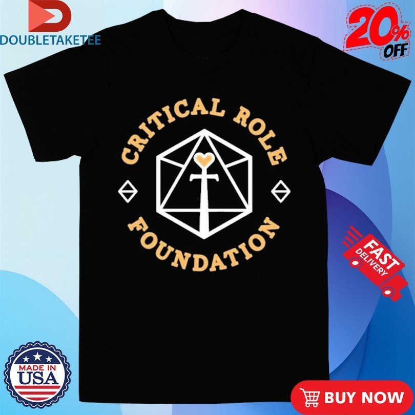 Critical Role Foundation - Adult & Kids T-Shirts, Sweatshirts & Hoodies apparel design preview 1