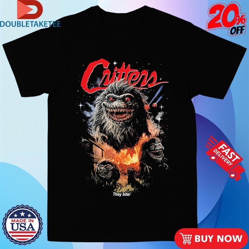 Critters They Bite 40th Anniversary - Adult & Kids T-Shirts, Sweatshirts & Hoodies apparel design preview 1