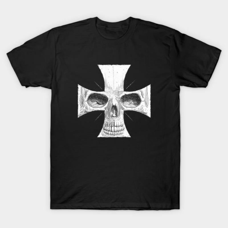 Cross Skull Edgy Faith Inspired - Adult & Kids T-Shirts, Sweatshirts & Hoodies apparel design preview 1