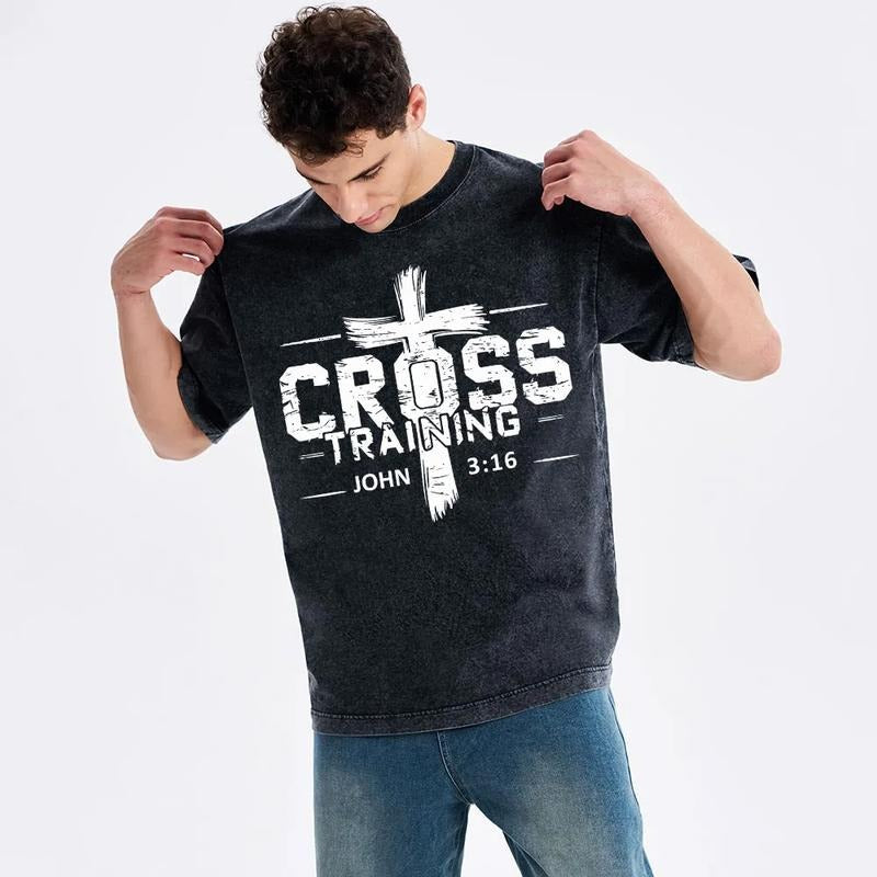 Cross Training Comfort Color Casual Streetstyle Crew - Adult & Kids T-Shirts, Sweatshirts & Hoodies apparel design preview 1