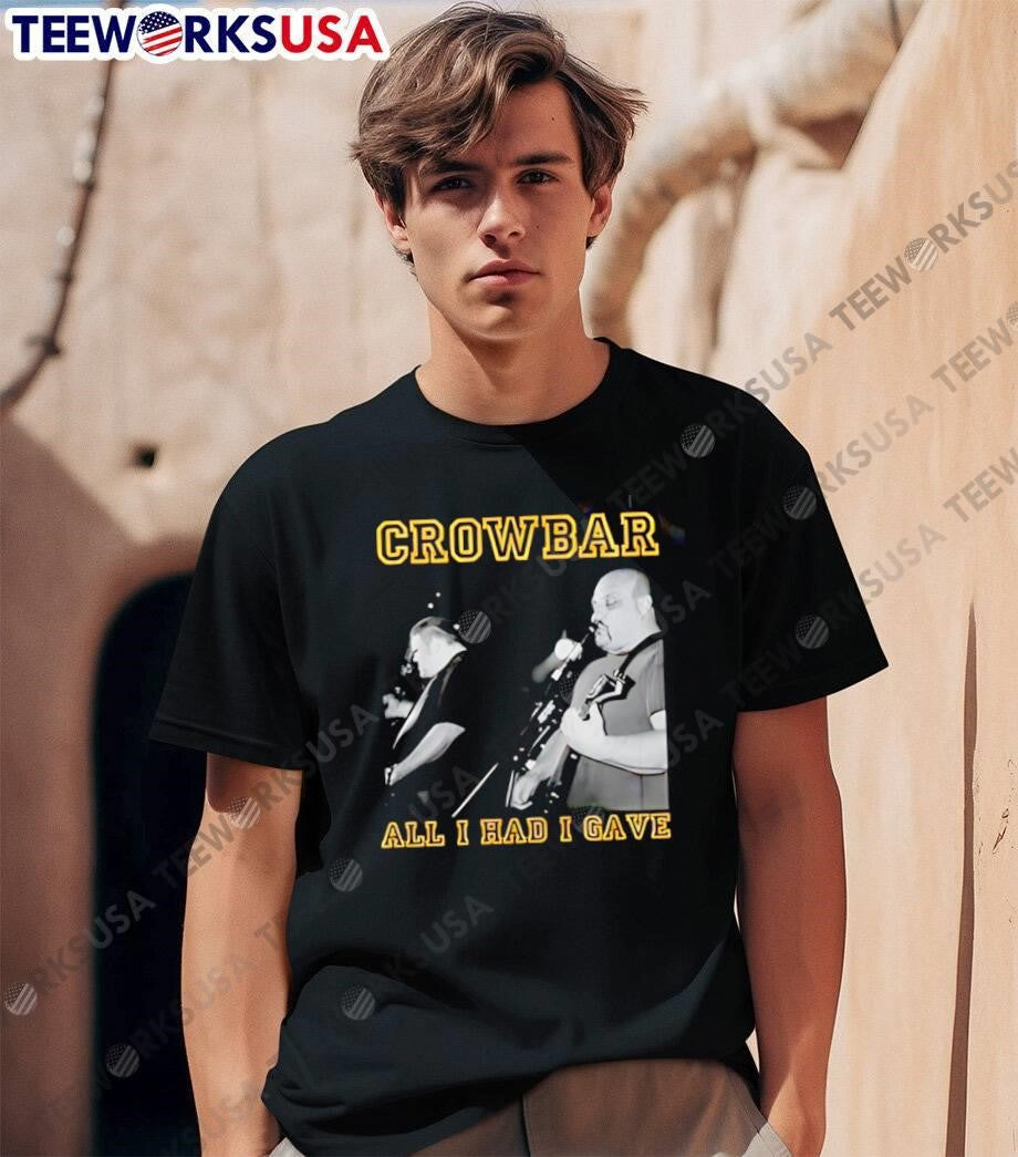 Crowbar Kirk Windstein Performing All I Had Gave Band - Adult & Kids T-Shirts, Sweatshirts & Hoodies apparel design preview 1