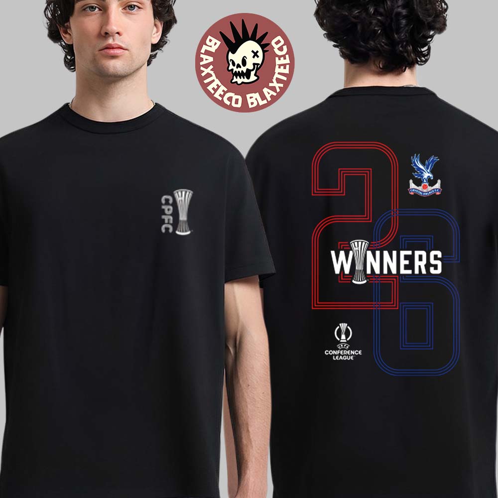 Crystal Palace 2026 UEFA Conference League Winners 26 - Adult & Kids T-Shirts, Sweatshirts & Hoodies apparel design preview 1