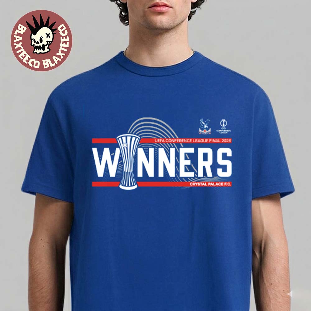 Crystal Palace 2026 UEFA Conference League Winners - Adult & Kids T-Shirts, Sweatshirts & Hoodies apparel design preview 1