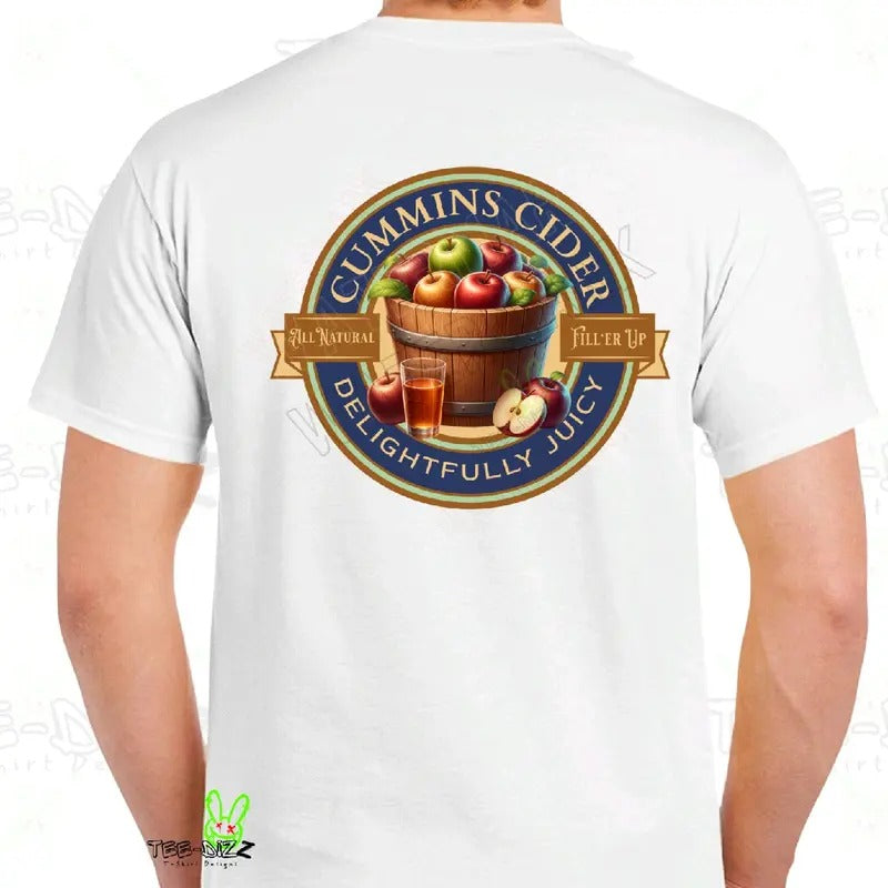 Cummins Cider Funny Menswear Casual Cotton - Adult & Kids T-Shirts, Sweatshirts & Hoodies apparel design preview 1