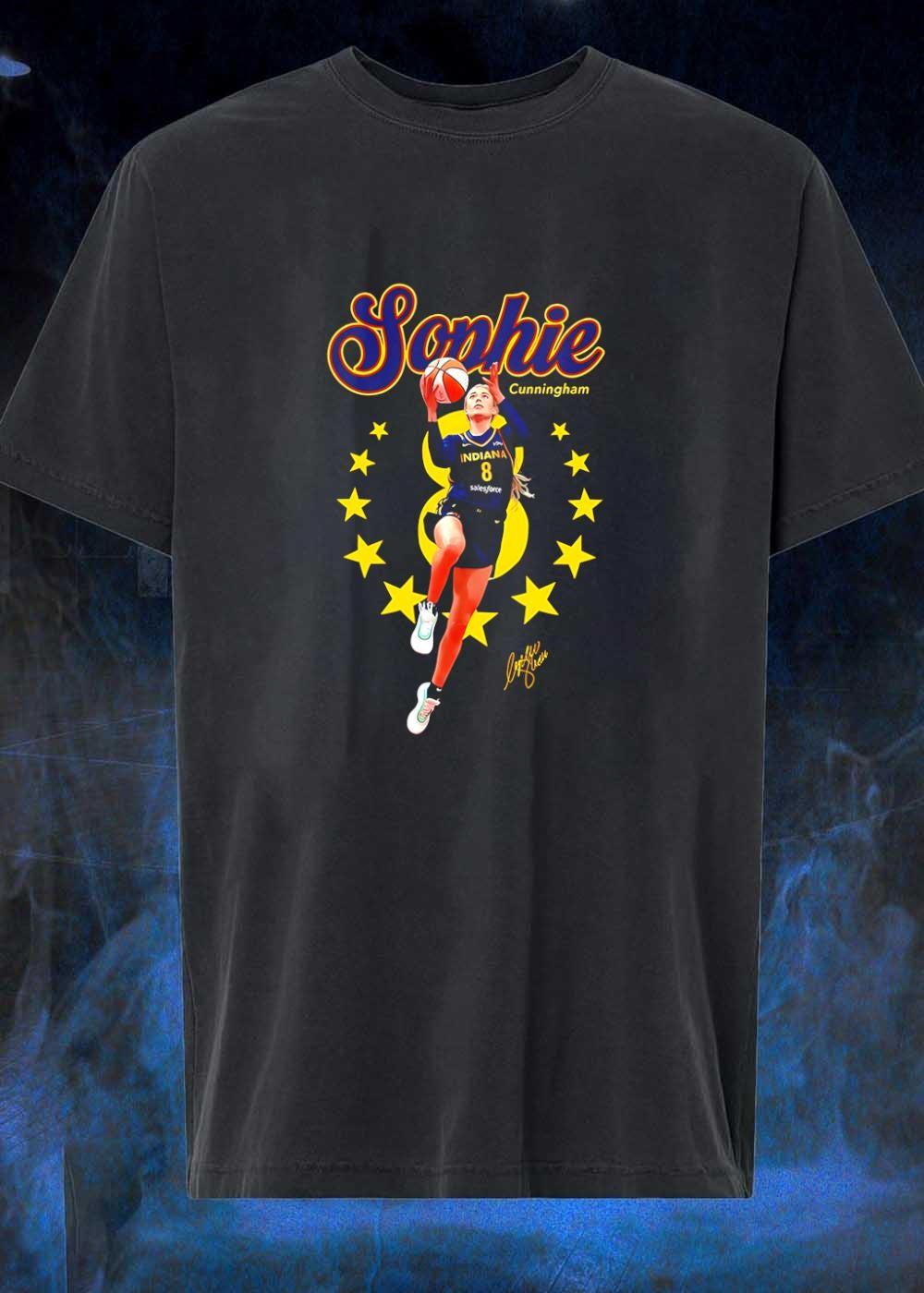 Cunningham Signature Indiana Basketball Player Sophie - Adult & Kids T-Shirts, Sweatshirts & Hoodies apparel design preview 1