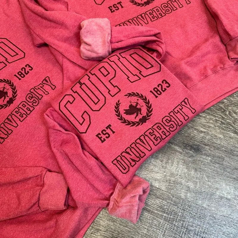 Cupid University - Adult & Kids T-Shirts, Sweatshirts & Hoodies apparel design preview 1