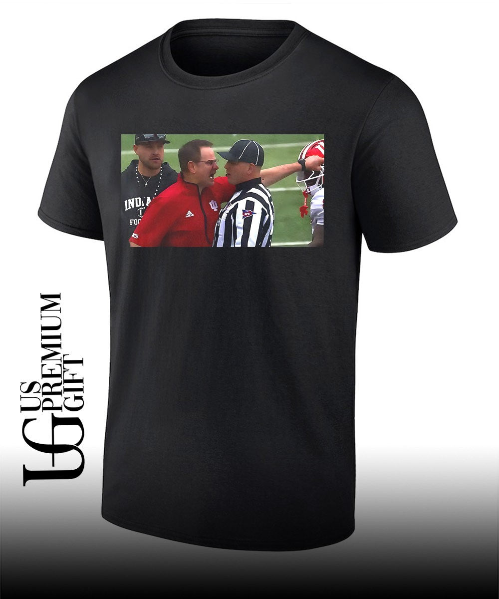 Curt Cignetti Blew Up At A Ref - Adult & Kids T-Shirts, Sweatshirts & Hoodies apparel design preview 1