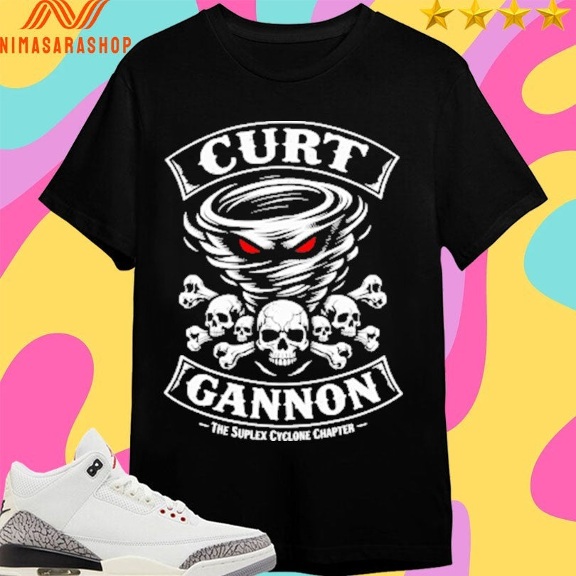 Curt Gannon The Suplex Cyclone Chapter - Adult & Kids T-Shirts, Sweatshirts & Hoodies apparel design preview 1