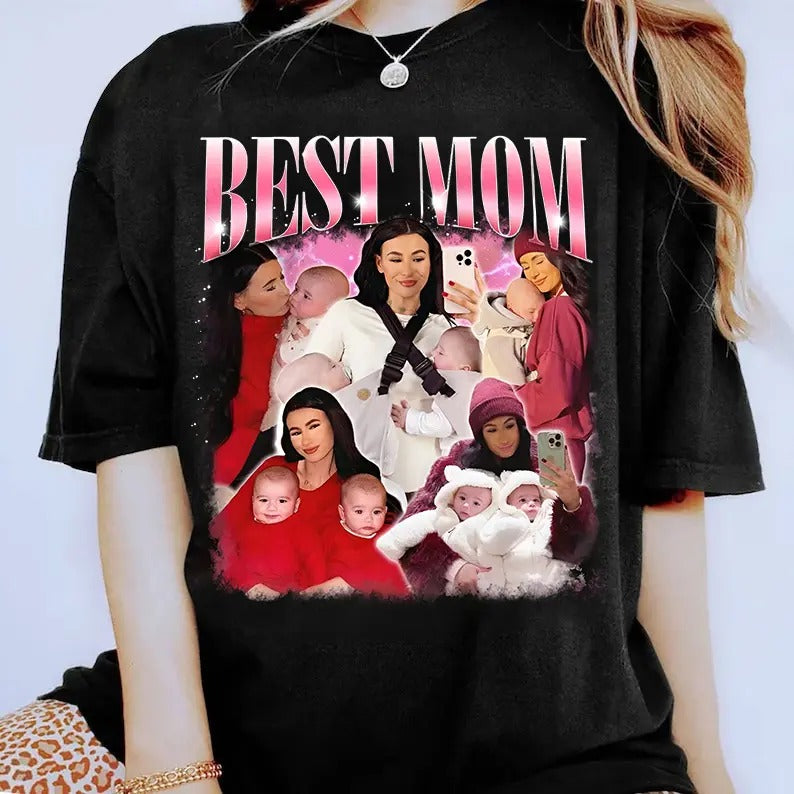 Custom Vintage Bootleg Mom Family Rap Best - Adult & Kids T-Shirts, Sweatshirts & Hoodies apparel design preview 1