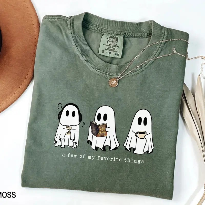 Cute Acotar Ghost Few My Favorite Things Ghosts House - Adult & Kids T-Shirts, Sweatshirts & Hoodies apparel design preview 1