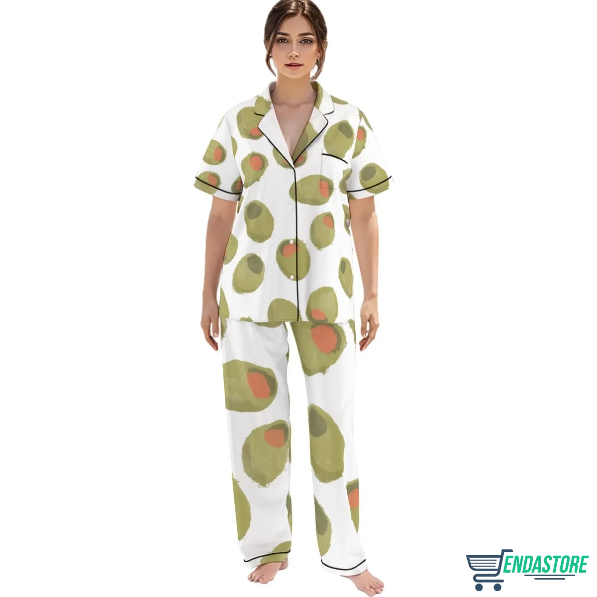 Cute Olives Pajama Set 3D Sweater - Gift Idea product image 2