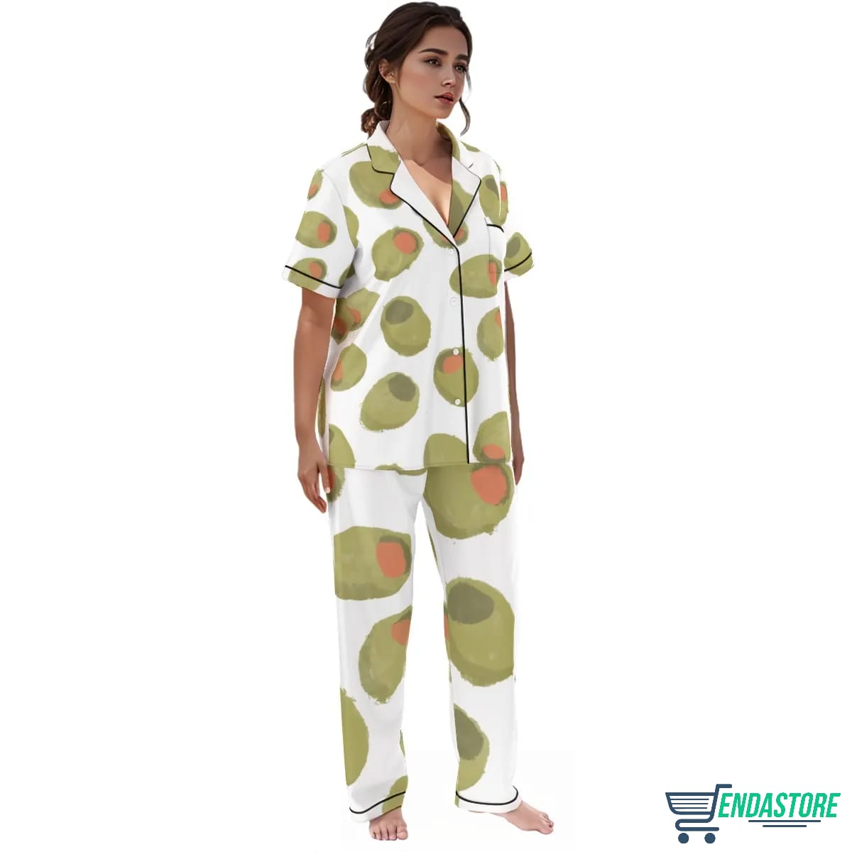 Cute Olives Pajama Set 3D Sweater - Gift Idea product image 3