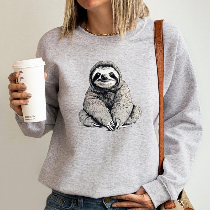Cute Sloth Fun Best Friend - Adult & Kids T-Shirts, Sweatshirts & Hoodies apparel design preview 1