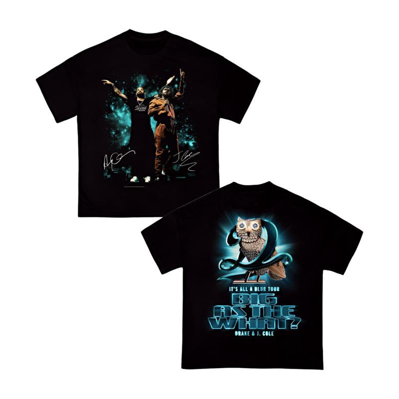 DRAKE J.COLE Music Tour 'S All Blur Big As What - Adult & Kids T-Shirts, Sweatshirts & Hoodies apparel design preview 1