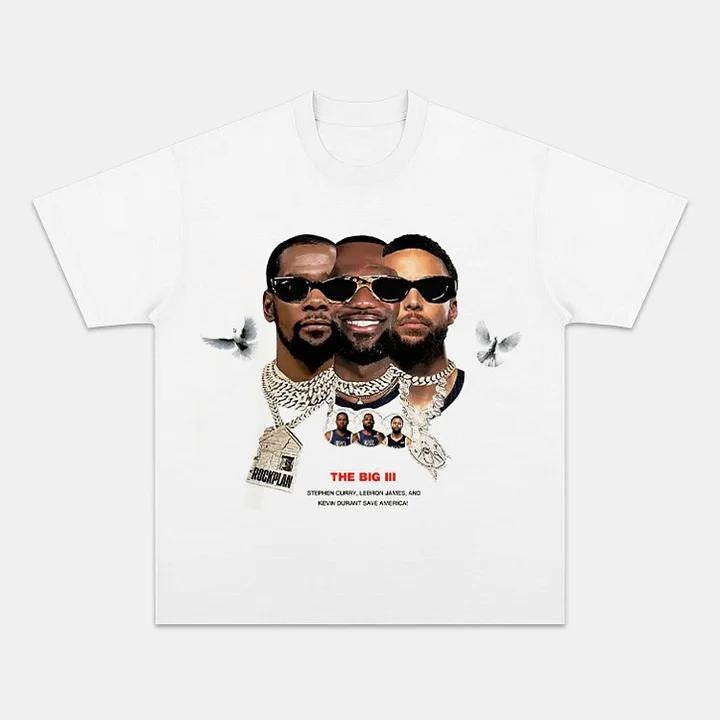 DREAM TEAM BIG THREE Vintage Sport Fan - Adult & Kids T-Shirts, Sweatshirts & Hoodies apparel design preview 1