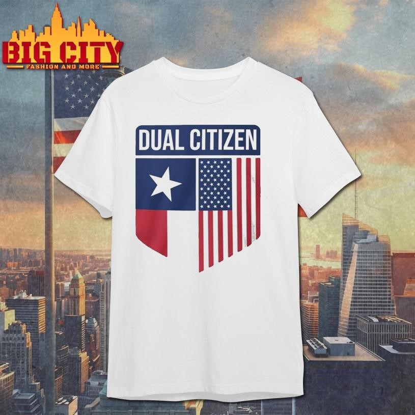 DUAL CITIZEN Flag - Adult & Kids T-Shirts, Sweatshirts & Hoodies apparel design preview 1
