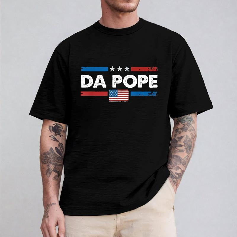Da Pope America Chicago Leo XIV Provost Cotton Fabric - Adult & Kids T-Shirts, Sweatshirts & Hoodies apparel design preview 1