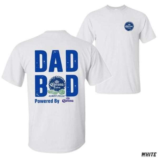Dad Bod Funny Corona Extra Beer Can Relaxed Fit Ideal - Adult & Kids T-Shirts, Sweatshirts & Hoodies apparel design preview 1