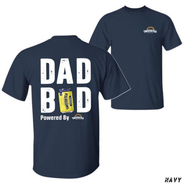 Dad Bod Funny Twisted Tea Beer Can Ideal Casual - Adult & Kids T-Shirts, Sweatshirts & Hoodies apparel design preview 1