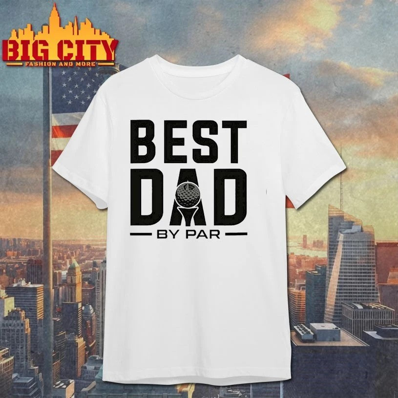 Dad By Par Modern Golf - Adult & Kids T-Shirts, Sweatshirts & Hoodies apparel design preview 1