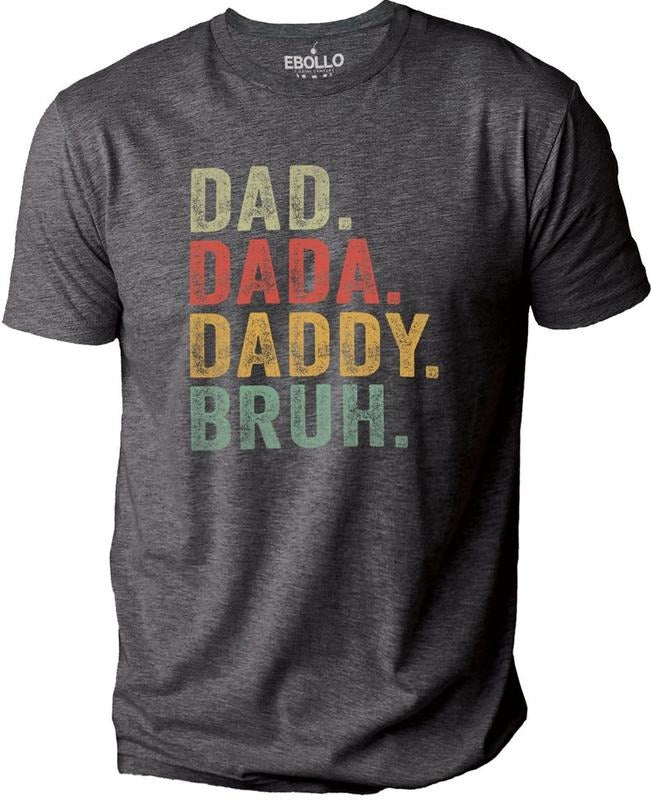 Dad Dada Daddy Bruh Funny Husband Daughter - Adult & Kids T-Shirts, Sweatshirts & Hoodies apparel design preview 1