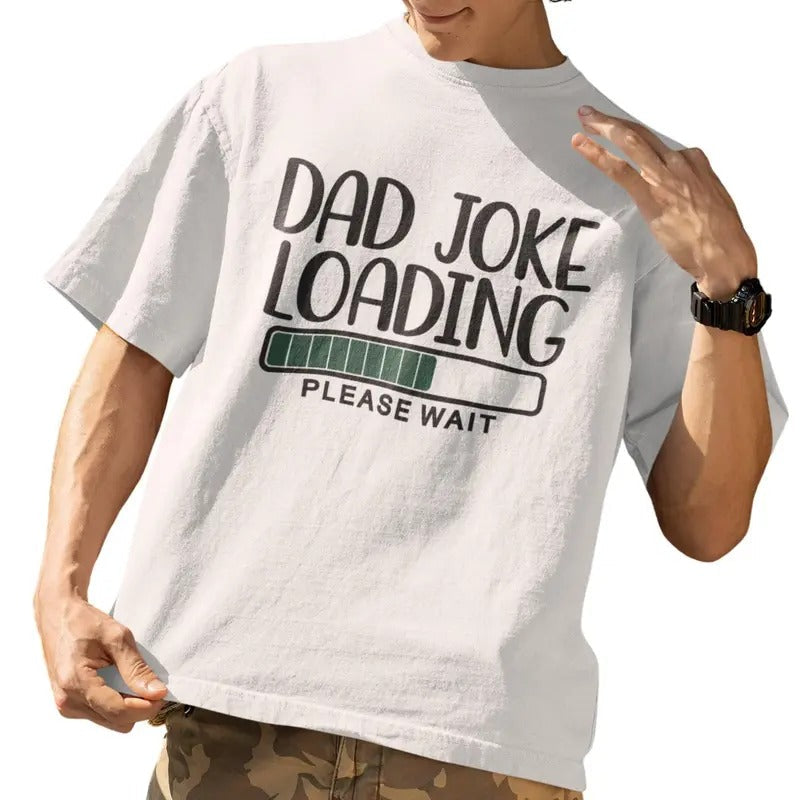 Dad Joke Loading Please Wait - Adult & Kids T-Shirts, Sweatshirts & Hoodies apparel design preview 1