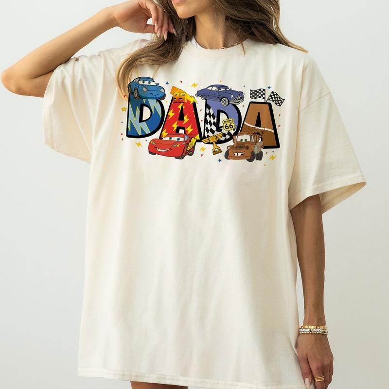 Dad MC Que 95 Lightning MCQ DaDa Mom - Adult & Kids T-Shirts, Sweatshirts & Hoodies apparel design preview 1