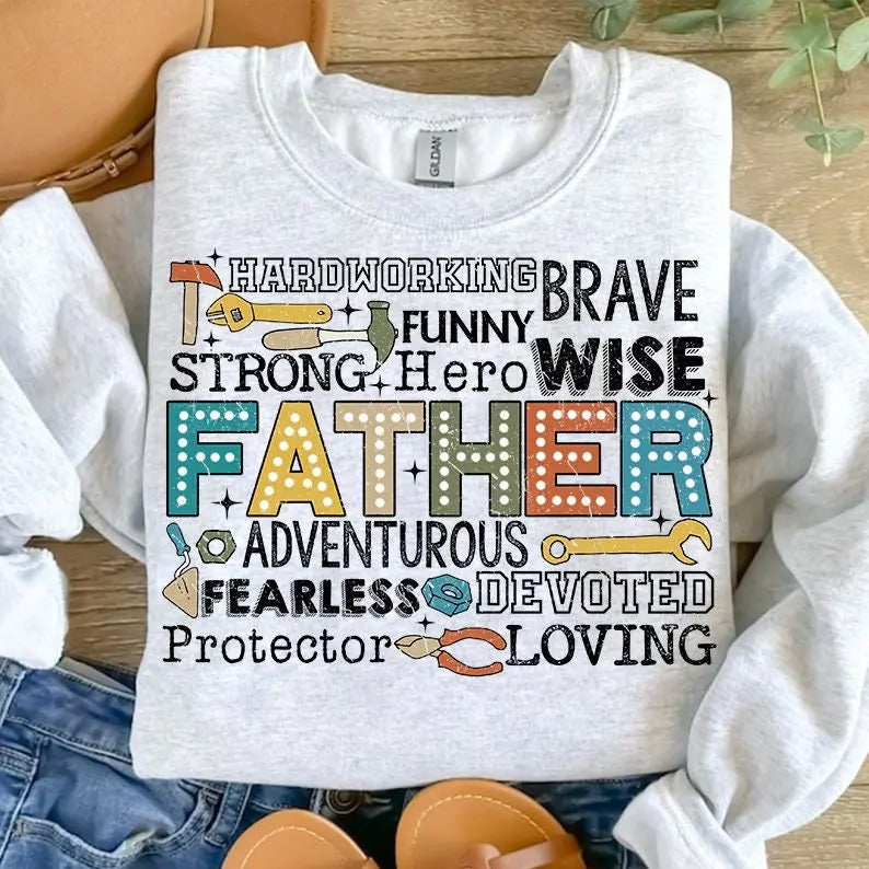 Dad Best Ever Father Some Days I Rock Hot Trend - Adult & Kids T-Shirts, Sweatshirts & Hoodies apparel design preview 1