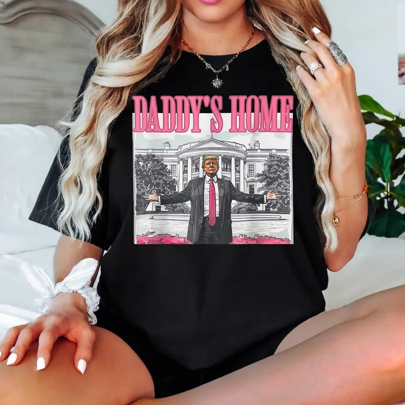 Daddy'S Home Casual Cotton - Adult & Kids T-Shirts, Sweatshirts & Hoodies apparel design preview 1