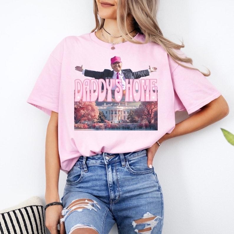 Daddys Home Trump 2024 Get Losers Republican - Adult & Kids T-Shirts, Sweatshirts & Hoodies apparel design preview 1