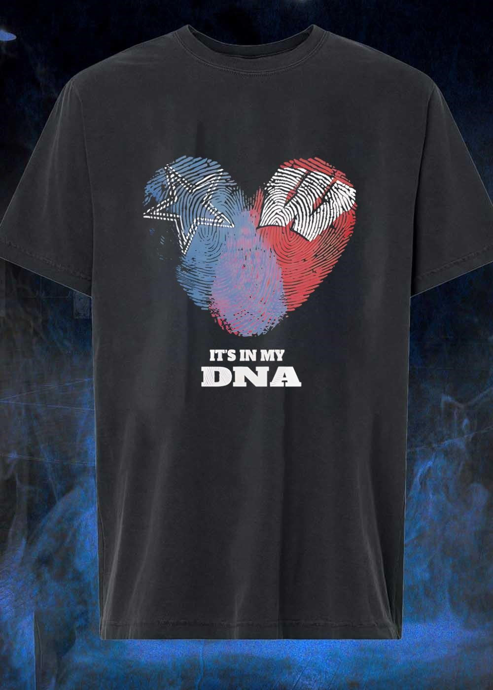 Dallas Cowboys Fan Heart Apparel It's in My DNA - Adult & Kids T-Shirts, Sweatshirts & Hoodies apparel design preview 1