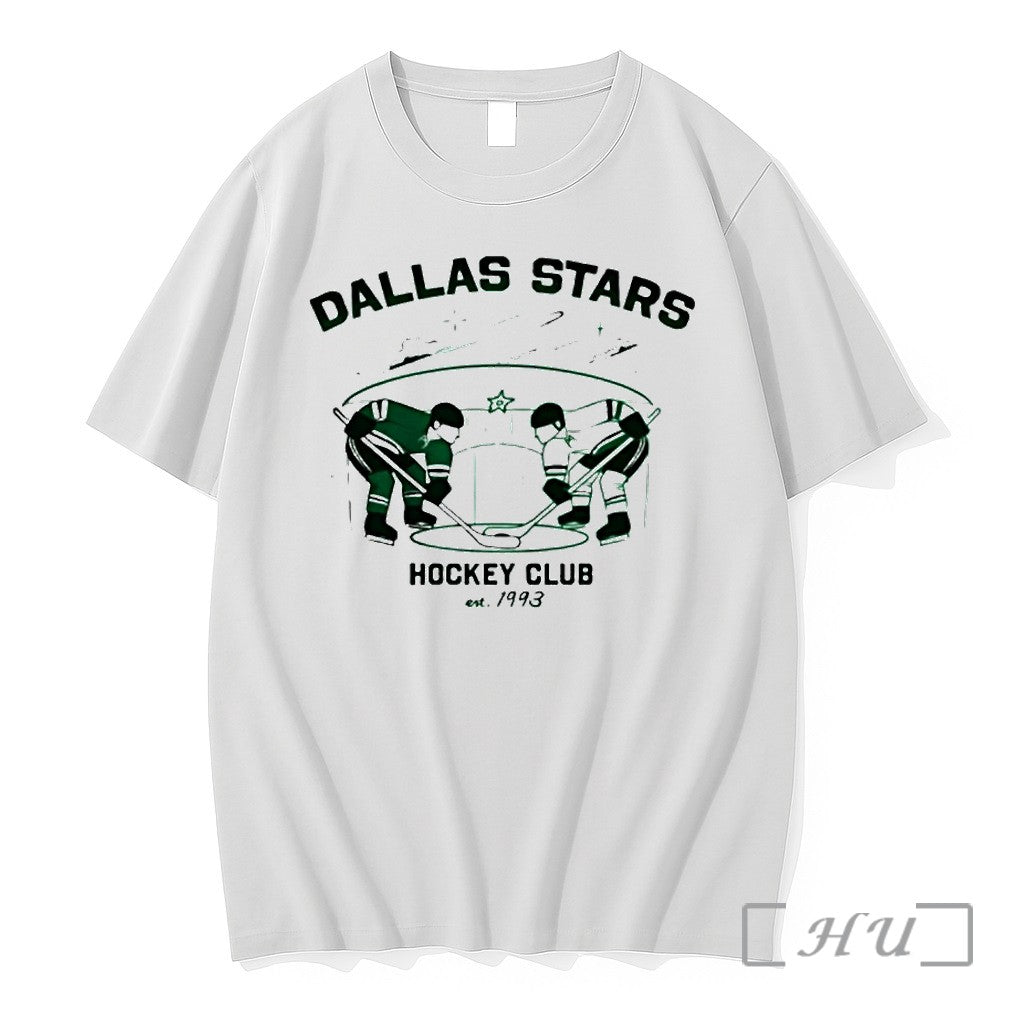 Dallas Stars Hockey Club Est 1993 Vintage Sweater Jpg - Adult & Kids T-Shirts, Sweatshirts & Hoodies apparel design preview 1